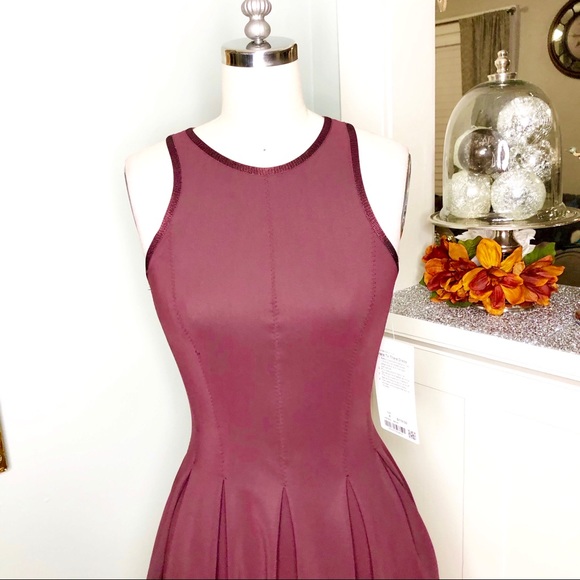 Lululemon Here To There Dress Bordeaux Fit & Flare - Picture 5 of 8